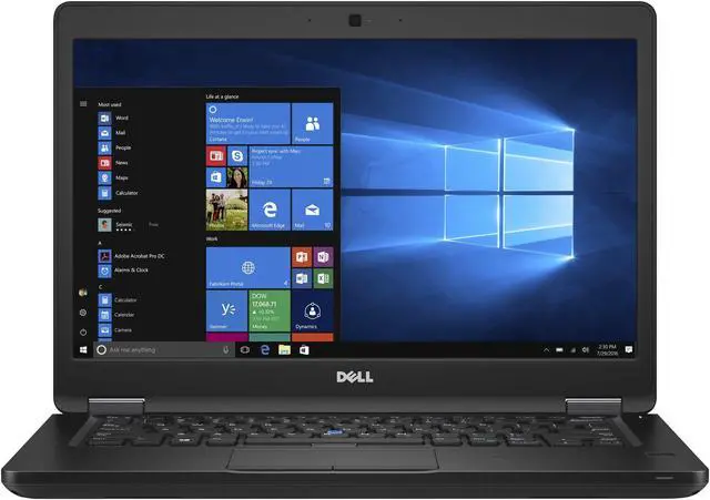 Alt view image 9 of 19 - DELL Laptop Latitude Intel Core i7-7820HQ 8GB Memory 500GB HDD Intel HD Graphics 630 14.0" Non-Touch Screen Windows 10 Pro 64-Bit 5480 (6VKFD)