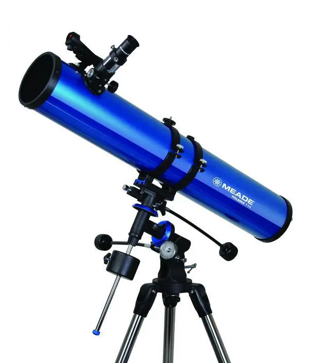 Alt view image 2 of 11 - Meade Polaris 114mm German Equatorial Reflector Telescope