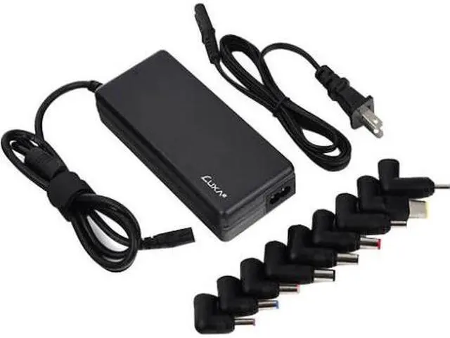 Alt view image 12 of 15 - LUXA2 PO-ULA-PC90BK-00 EnerG Bar 90W Universal Laptop Charger