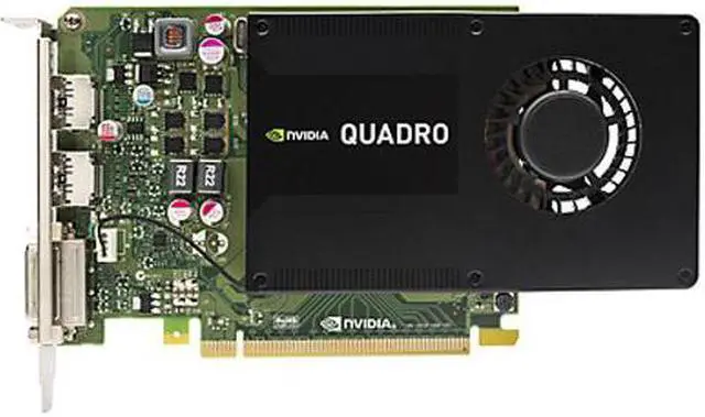 Alt view image 5 of 7 - HP Quadro K2200 Graphic Card - 4 GB GDDR5 SDRAM - PCI Express 2.0 x16 - J3G88AT