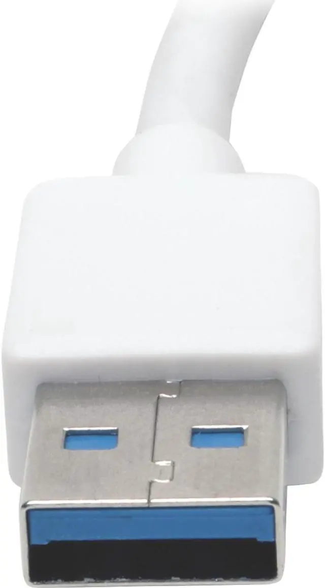 Alt view image 5 of 8 - Tripp Lite U336-000-GB-AL USB 3.0 SuperSpeed to Gigabit Ethernet NIC Network Adapter, 10/100/1000, Plug and Play, Aluminum