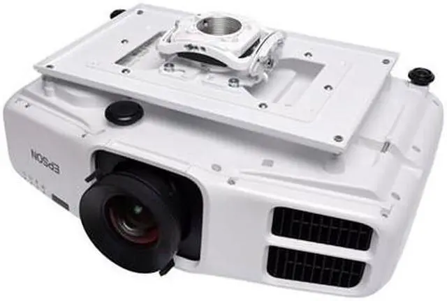 Alt view image 3 of 8 - Epson Elpmbprh Mounting Adapter For Projector - White