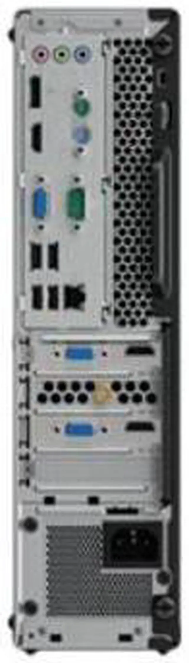 Alt view image 3 of 6 - Lenovo ThinkCentre M910s 10MK003BUS Desktop Computer - Intel Core i7 (6th Gen) i7-6700 3.40 GHz - 8 GB DDR4 SDRAM - 1 TB HDD - Windows 7 Professional 64-bit (English) upgradable to Windows 10 Pro - Small Form Factor - Black