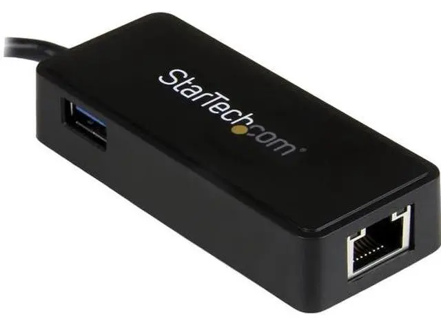 Alt view image 2 of 3 - StarTech.com USB-C to Ethernet Gigabit Adapter - Thunderbolt 3 Compatible - USB Type C Network Adapter - USB C Ethernet Adapter