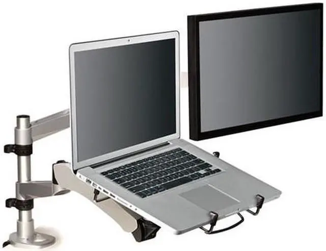 Alt view image 3 of 20 - 3M Easy Adjust Dual Mounting Arm for Flat Panel Display, MA265S