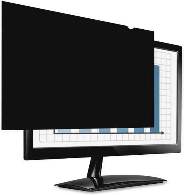 Alt view image 2 of 17 - Fellowes FEL4815001 27.0" Blackout Privacy Filter