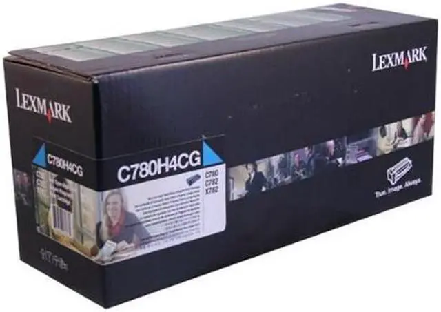 Alt view image 4 of 6 - Lexmark C780H4CG Cyan Toner Cartridge