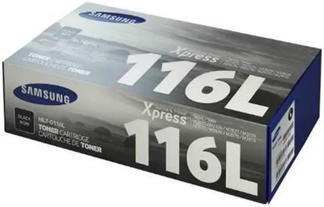 Alt view image 3 of 12 - Samsung MLT-D116L High Yield Black Toner Cartridge, SU832A