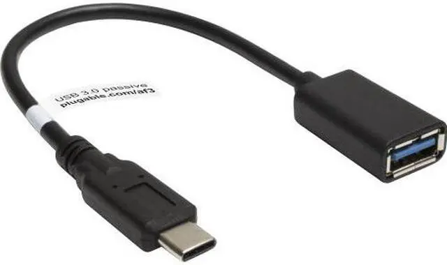 Alt view image 5 of 8 - Plugable USB C to USB Adapter Cable with Driverless Technology, Enables Connection of USB Type C Laptop, Tablet, or Phone to a USB 3.0 Device (20 cm)