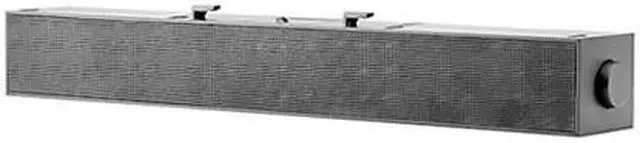 Alt view image 4 of 9 - HP S100 - Sound bar - For Monitor - 2.5 Watt - Black S100 Sound Bar