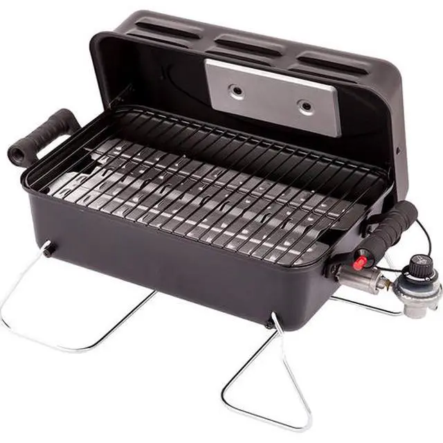 Alt view image 5 of 18 - Char-Broil 465620011 190 Sq Inch Cooking Area Portable Liquid Propane Gas Grill