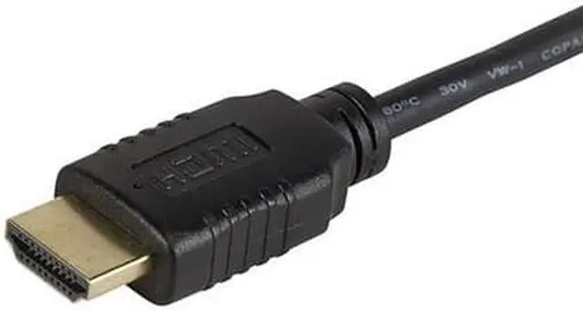 Alt view image 9 of 16 - Monoprice High Speed HDMI Cable - 3 Feet - Black | With HDMI Micro Connector, 4K @ 24Hz, 10.2Gbps, 34AWG