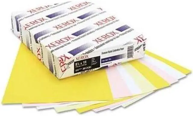 Alt view image 2 of 13 - Xerox Bold Digital Carbonless Paper 8 1/2 x11 White/Canary/Pink/Gldrod 5 000