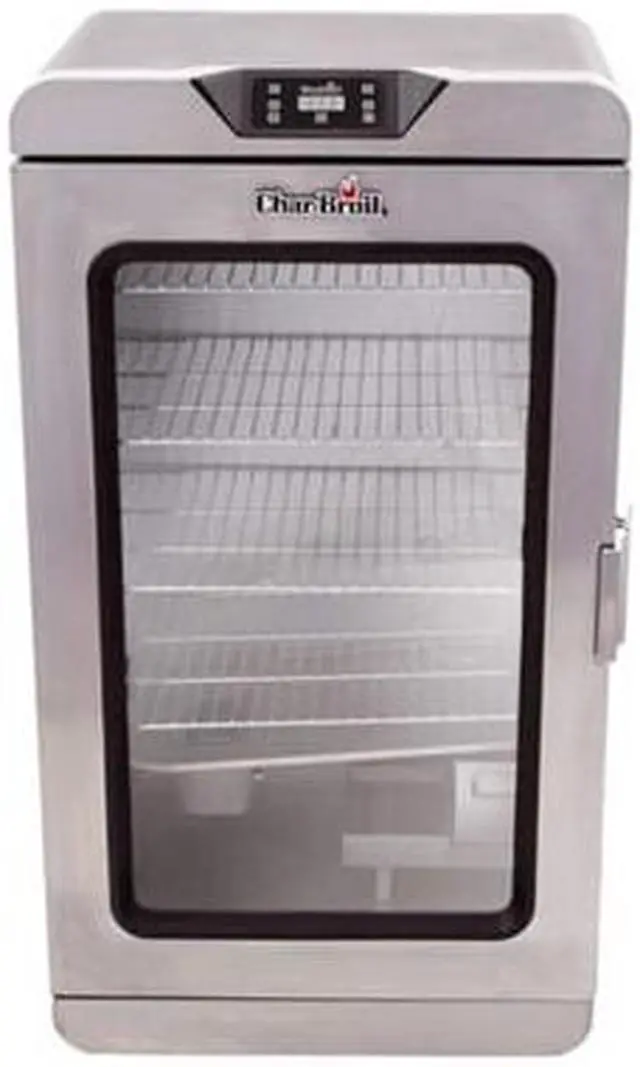 Alt view image 7 of 18 - Char-Broil Deluxe Digital Electric Smoker, 1000 Square Inch