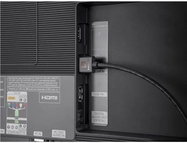 Alt view image 14 of 17 - Monoprice HDMI Cable - 1 Feet - Black | High Speed, 4K@60Hz, HDR, 18Gbps, 36AWG, YUV 4:4:4, Compatible with UHD TV and More - Ultra Slim Series