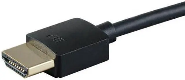 Alt view image 19 of 20 - Monoprice HDMI Cable - 1 Feet - Black| Certified Premium, 4K@60Hz, HDR, 18Gbps, 36AWG, YUV, 4:4:4, Compatible with UHD TV and More - Ultra Slim Series