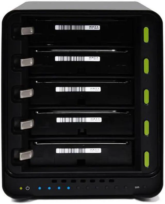 Alt view image 10 of 20 - Drobo 5C 5-Drive Direct Attached Storage (DAS) Array with USB 3.0 port, Type-C (DDR4A21)