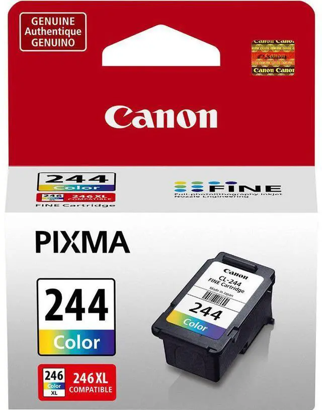 Alt view image 13 of 14 - Canon CL-244 Printer - Ink Cartridges Color
