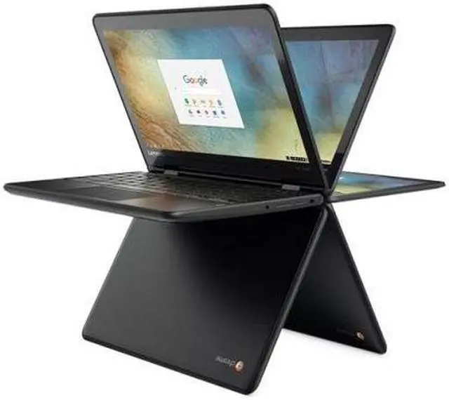 Alt view image 4 of 12 - Lenovo N23 Yoga ZA260016US 11.6" Touchscreen LCD 2 in 1 Chromebook - MediaTek M8173C - 4 GB LPDDR4 - 32 GB Flash Memory - Chrome OS - 1366 x 768 - In-plane Switching (IPS) Technology - Convertible