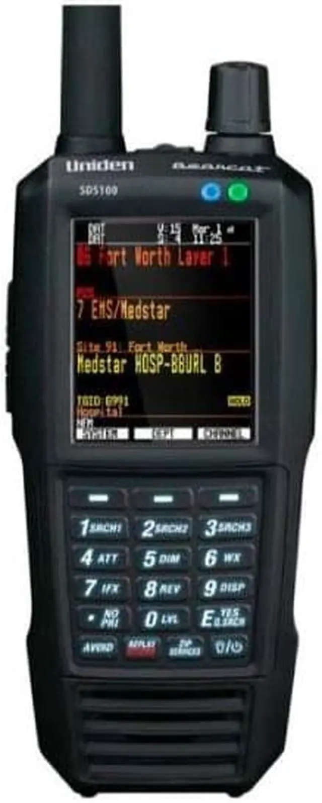 Alt view image 14 of 14 - Uniden SDS100 True I/Q Digital Handheld Scanner