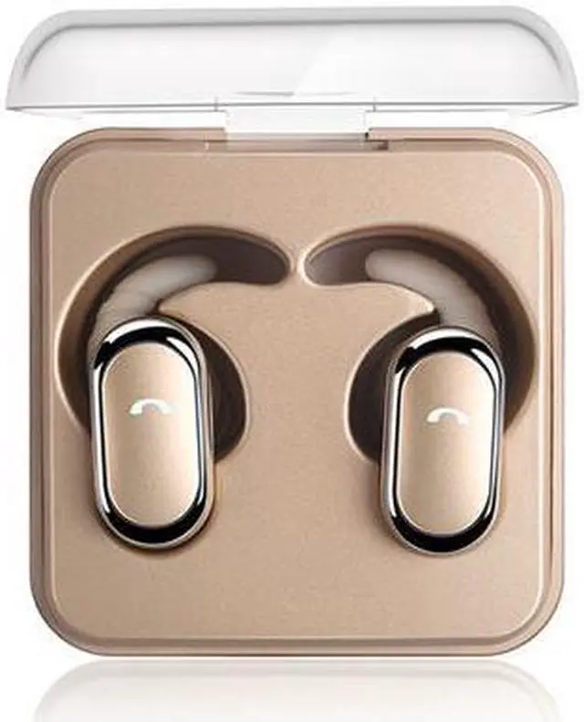Main image of DPRUI tws wireless headphones with Charging Box Wireless Stereo Earbud In-ear Earphone Bluetooth headphones for a mobile phone (Gold)
