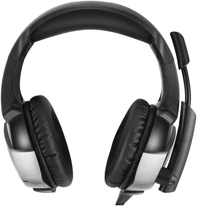 Alt view image 2 of 3 - DPRUI New Earphone For PS4 Bass Cuffie Gaming per PC Computer Adapter Need Headset With Microphone LED Lights Gaming Headphones (Black)