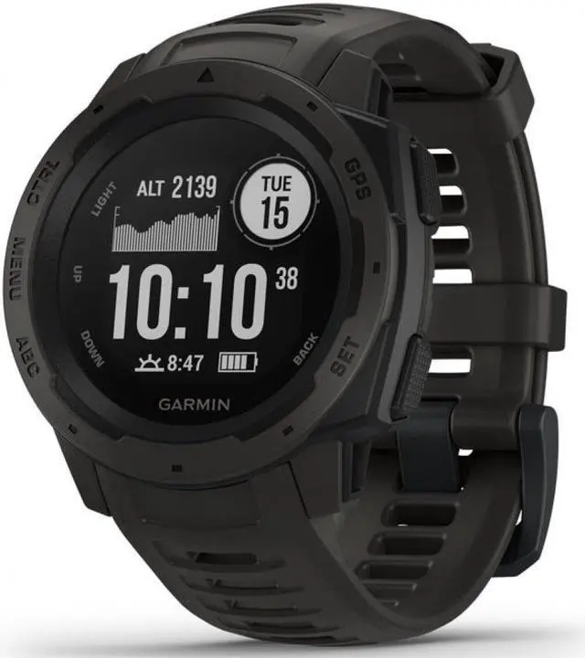 Alt view image 14 of 20 - Garmin Instinct, Rugged Outdoor Watch with GPS 010-02064-00