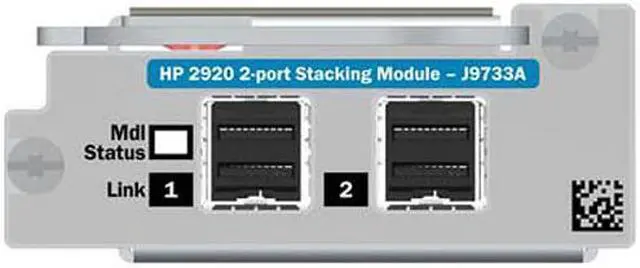 Alt view image 3 of 5 - HP 2920 2-Port Stacking Module , HP , J9733A