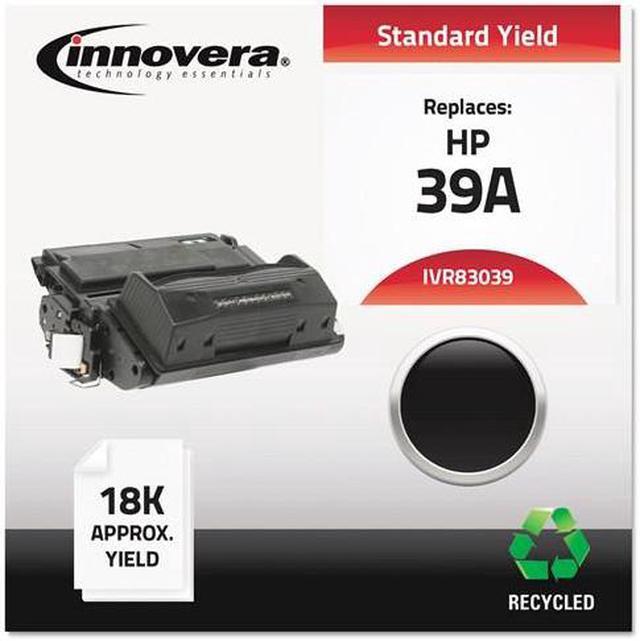 Alt view image 4 of 18 - Innovera Compatible Black Toner Cartridge (Alternative for HP 39A/Q1339A)