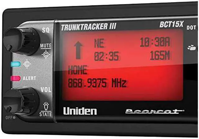 Alt view image 2 of 17 - UNIDEN BCT15X Mobile Scanner,Analog,9000 Channels