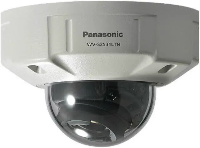 Alt view image 6 of 8 - Panasonic WV-S2531LTN Outdoor Vandal Dome Outdoor Vandal Dome Camera