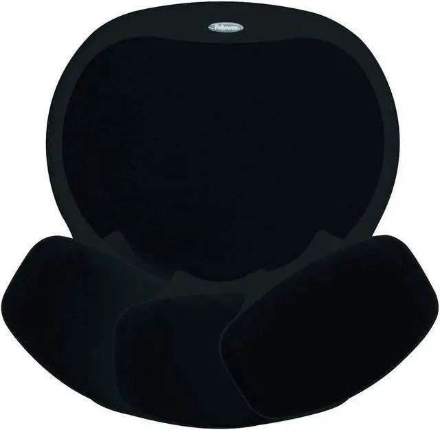 Alt view image 8 of 15 - Fellowes 93730 Easy Glide Gel Mouse Pad with Wrist Rest