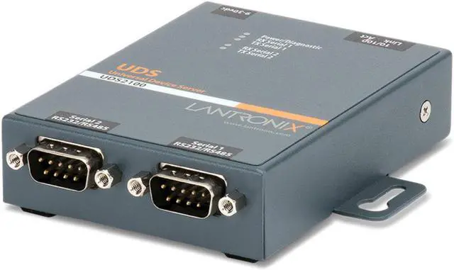 Alt view image 6 of 13 - Lantronix UDS2100 2-Port Device Server