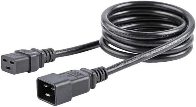 Alt view image 2 of 4 - StarTech.com PXTC19C20146 6 ft. Computer power cord - C19 to C20, 14 AWG