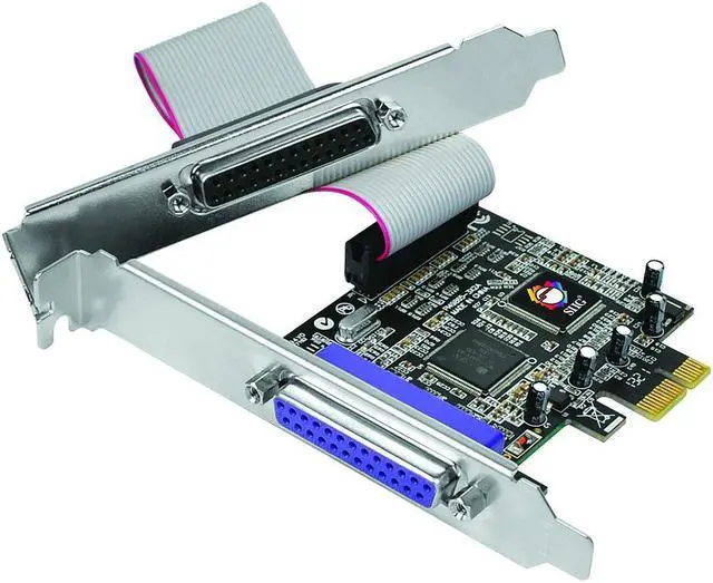 Alt view image 2 of 13 - SIIG JJ-E02211-S1 SIIG DP CyberParallel Dual PCIe - 1 Pack - PCI Express x1