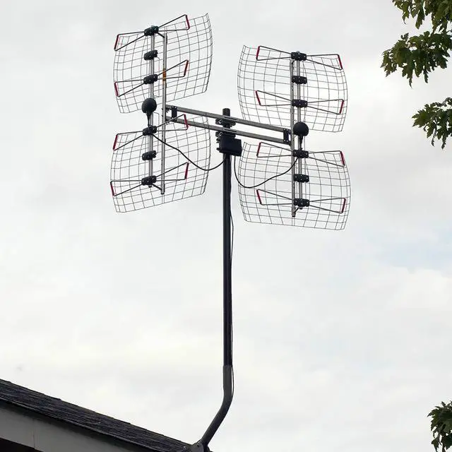 Alt view image 4 of 4 - Antennas Direct ADIDB8EM Antennas Direct Db8-e Enhanced Db8e Multi-directional Bowtie Uhf Antenna