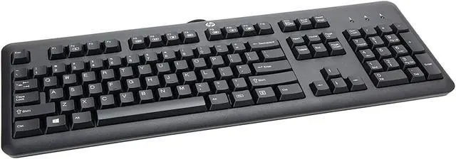 Alt view image 3 of 3 - HP - Keyboard - USB - English HP Business QY776AT#ABA USB Keyboard US