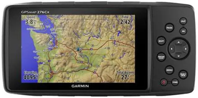 Alt view image 8 of 20 - Garmin GPSMAP 276Cx All-Terrain Navigator 5 Screen with 250 Routes (010-01607-00)