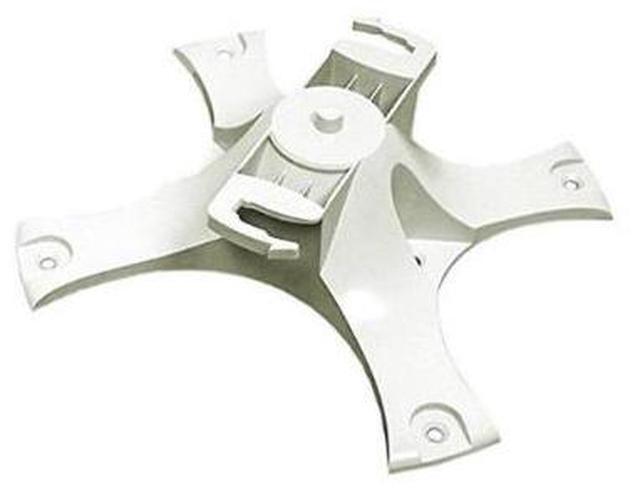 Alt view image 2 of 11 - Aruba Wall/Ceiling Basic Mount Kit, White (AP-220-MNT-W1W) JW047A Flat-Surface AP Mount Kit