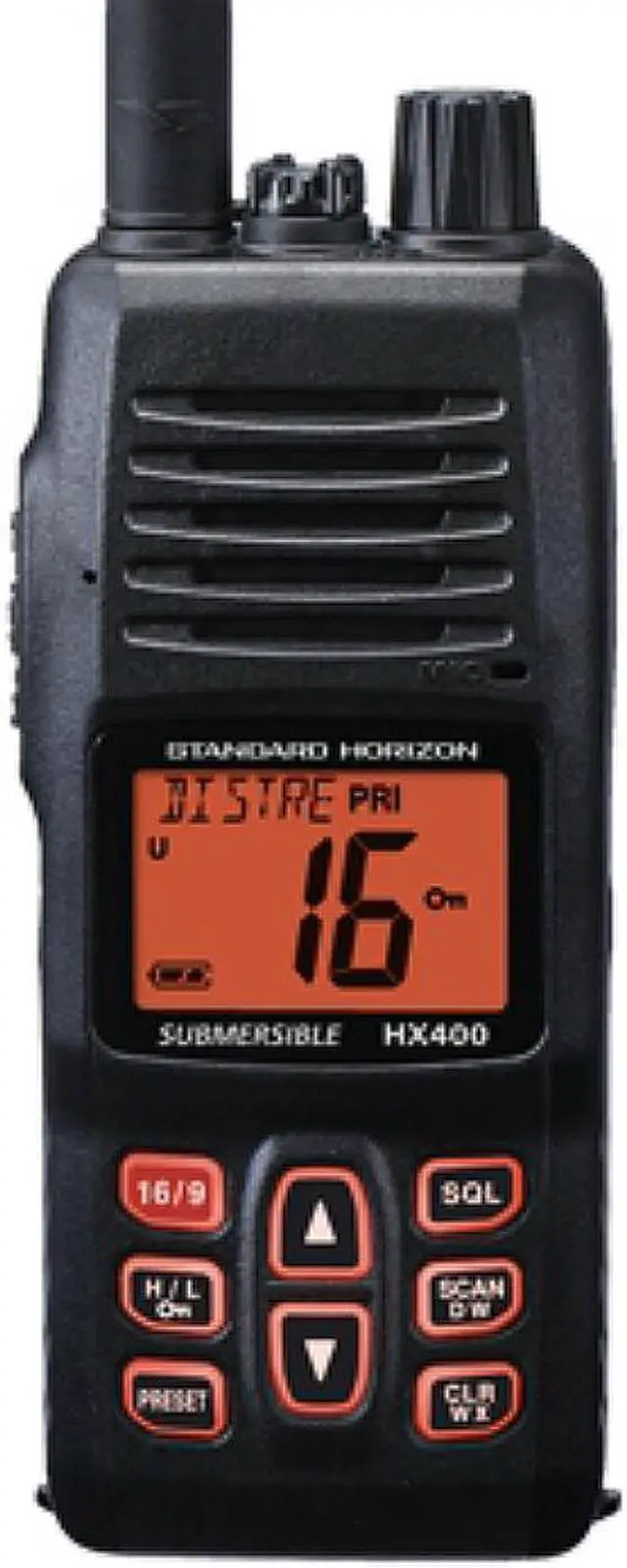 Alt view image 5 of 9 - Standard Horizon HX400 Handheld Floating VHF Radio with LMR Channels & Built-in Scrambler