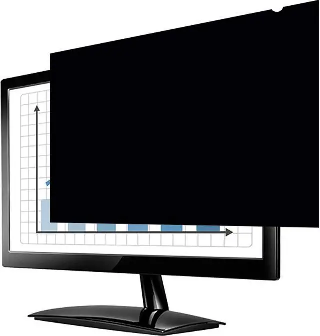 Alt view image 3 of 17 - Fellowes FEL4815001 27.0" Blackout Privacy Filter