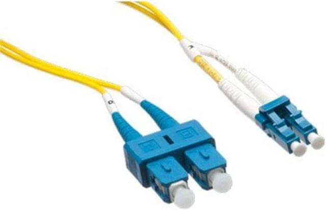 Alt view image 3 of 6 - Axiom Lc/Sc Singlemode Duplex Os2 9/125 Fiber Optic Cable 6M