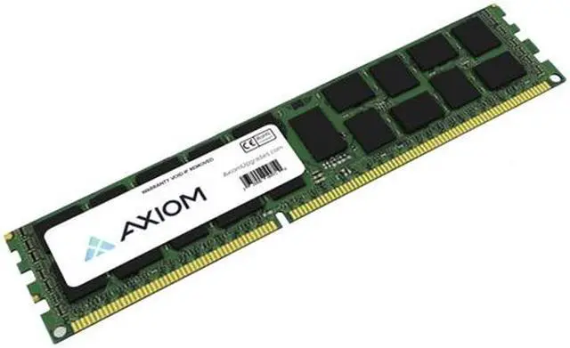 Alt view image 5 of 10 - Axion 00D5048-AX Axiom PC3-14900 Registered ECC 1866MHz 16GB Dual Rank Module - 16 GB - DDR3 SDRAM - 1866 MHz DDR3-1866/PC3-14900 - ECC - Registered - DIMM