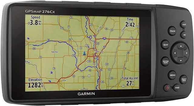 Alt view image 10 of 20 - Garmin GPSMAP 276Cx All-Terrain Navigator 5 Screen with 250 Routes (010-01607-00)