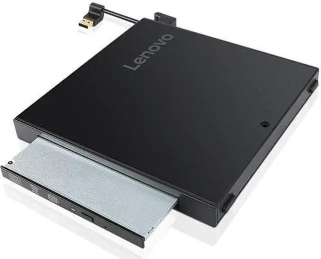 Alt view image 7 of 20 - Lenovo ThinkCentre Tiny IV DVD Burner Kit 4XA0N06917 Tiny DVD Burner Kit