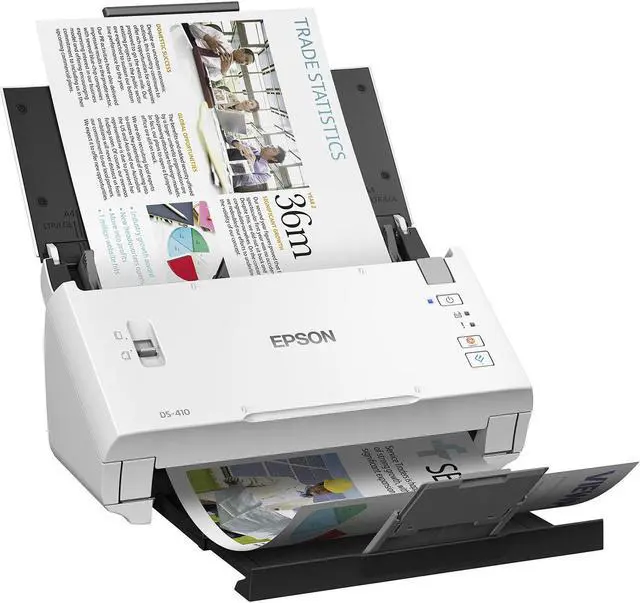 Alt view image 16 of 20 - Epson WorkForce DS-410 Document Scanner