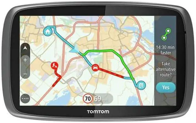 Alt view image 9 of 13 - TomTom GO 60 S 6 Inch GPS with Lifetime Map and Traffic Updates