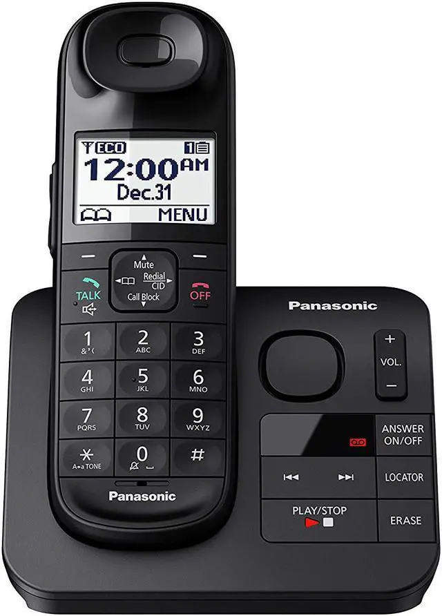 Alt view image 8 of 20 - Panasonic KX-TGL432B 2 Handset Cordless Phone