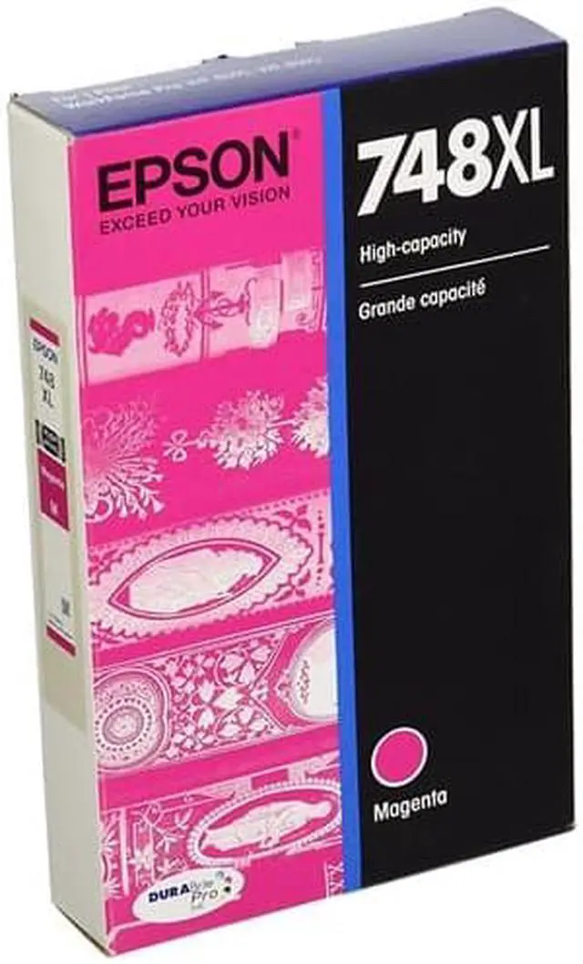Alt view image 3 of 7 - Epson 748 Ink Cartridge - Magenta