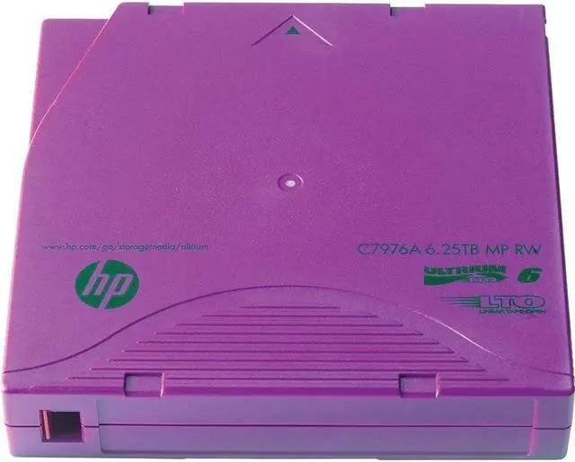 Alt view image 3 of 3 - HPE LTO6 Ultrium Non Custom Label 20 C7976AN Data Cartridge